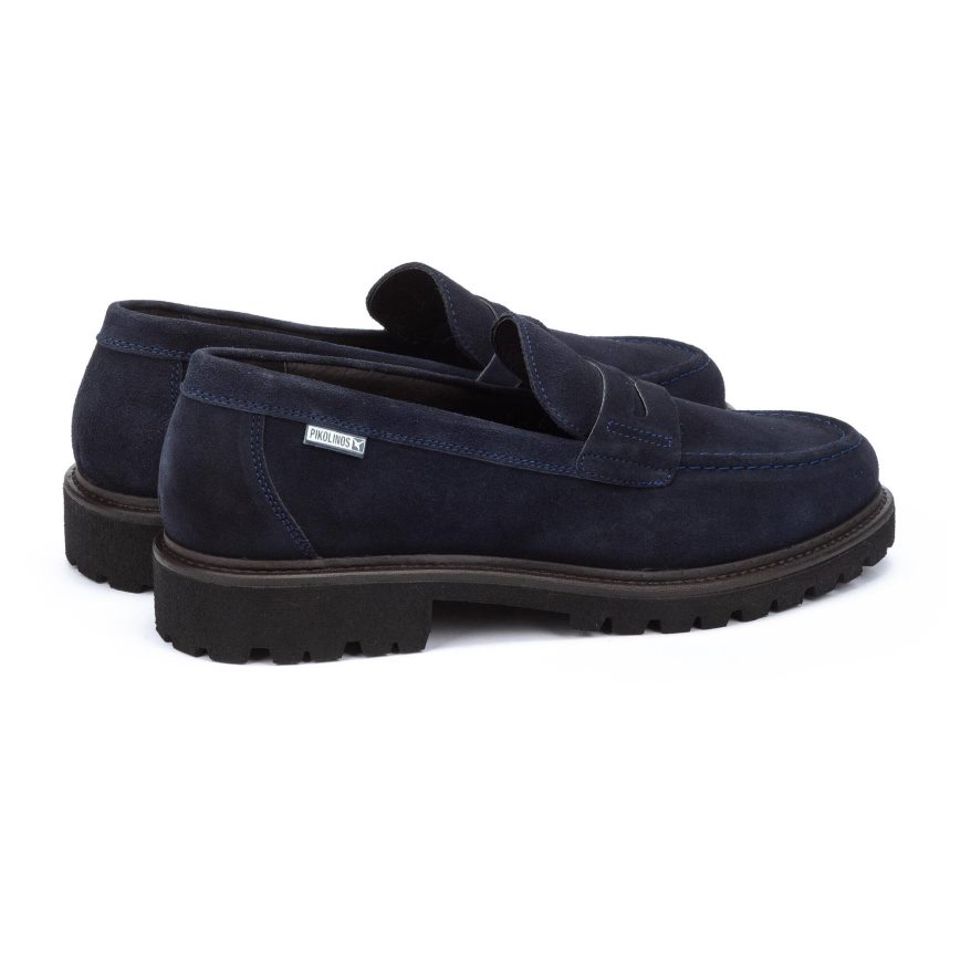 Men's Pikolinos TOLEDO Moccasins Dark Blue | NZ S352809